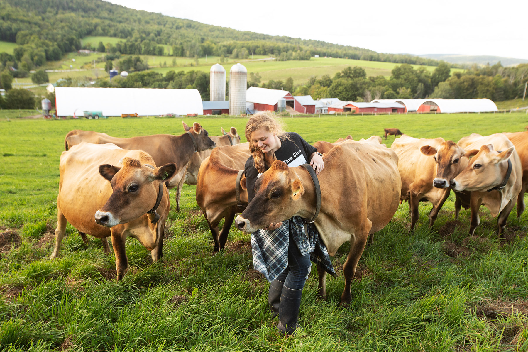 Stonyfield Farmers by Boston based commercial lifestyle and portrait photographer Brian Nevins