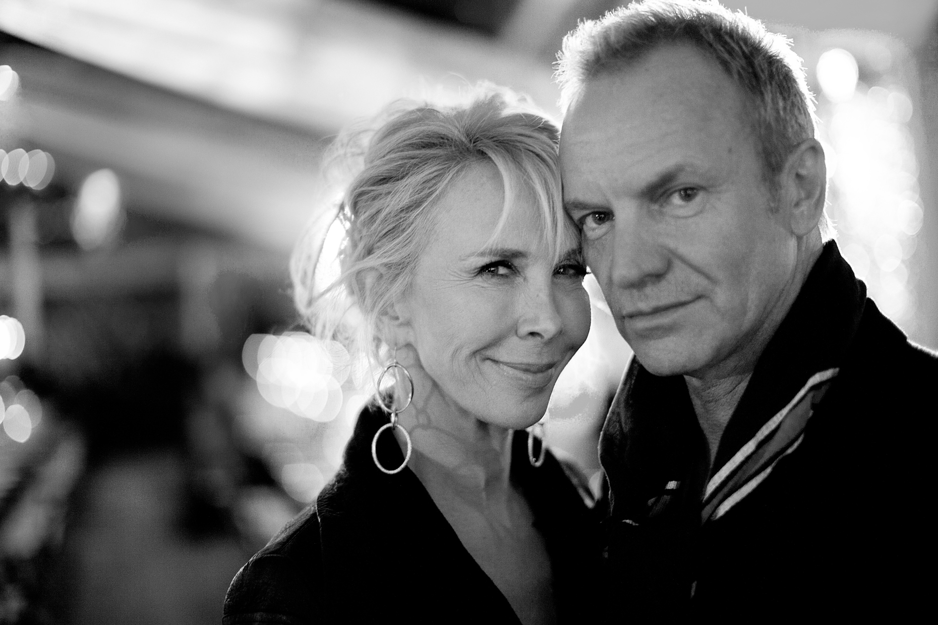 Sting and Trudy by Boston based commercial portrait photographer Brian Nevins