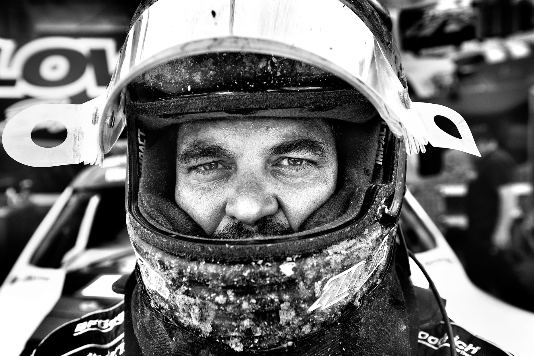 Brad Lovell TORC Offroad truck racer by Boston based commercial portrait photographer Brian Nevins