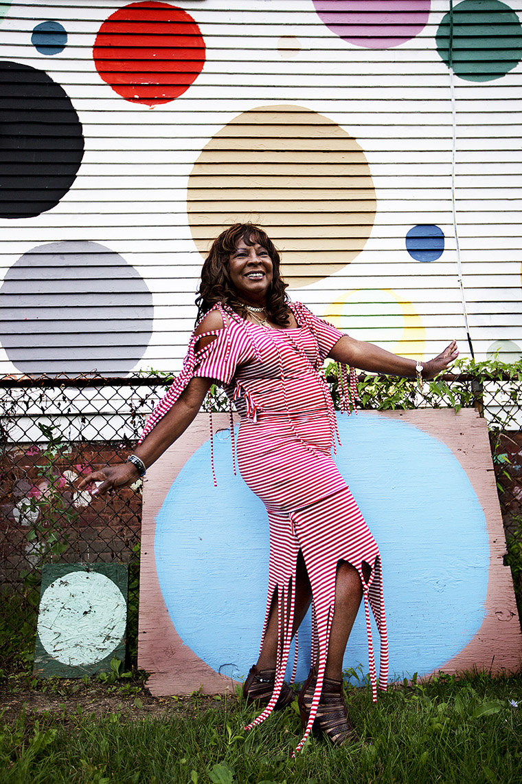 Martha Reeves in Detroit for Hyundai Re:Generation by Boston based commercial celebrity photographer Brian Nevins