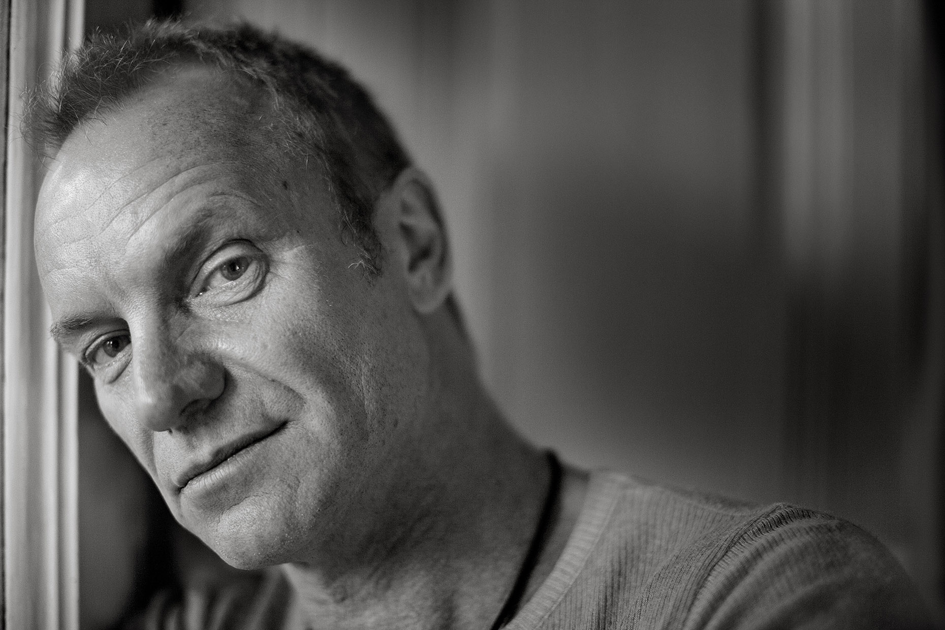 Sting by Boston based commercial celebrity photographer Brian Nevins