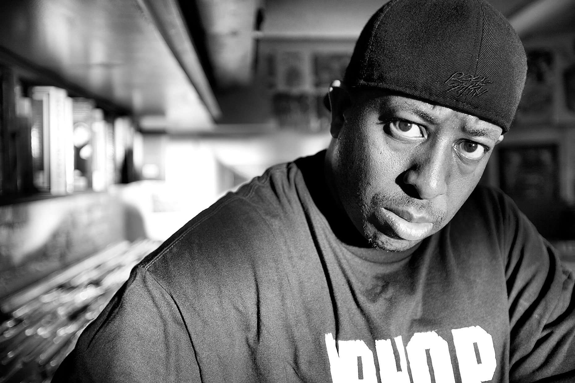 DJ Premier by Boston based commercial celebrity photographer Brian Nevins