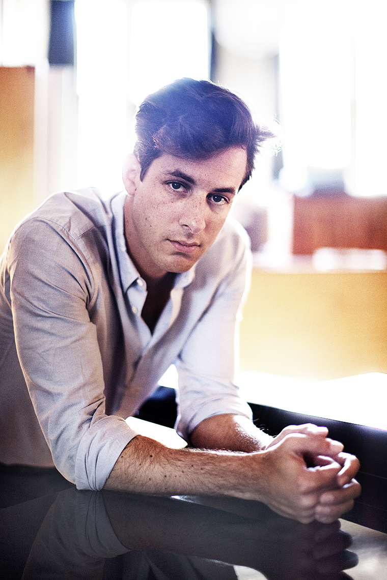 Mark Ronson by Boston based commercial celebrity photographer Brian Nevins