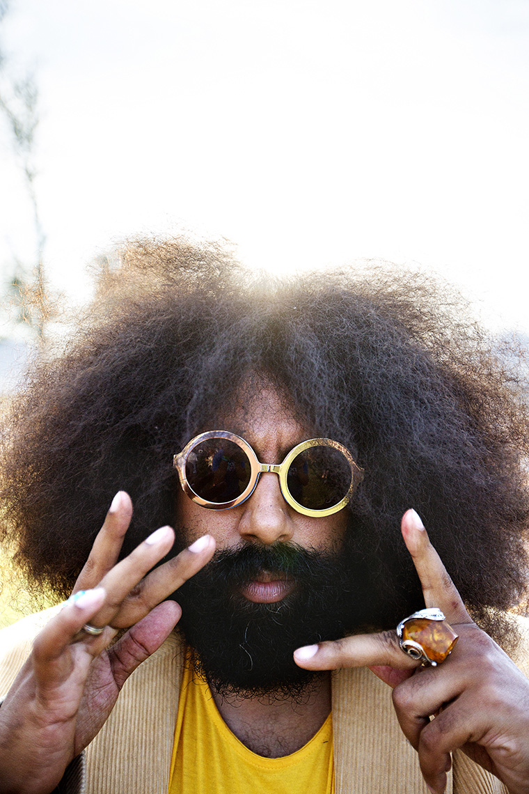 Reggie Watts by Boston based commercial celebrity photographer Brian Nevins