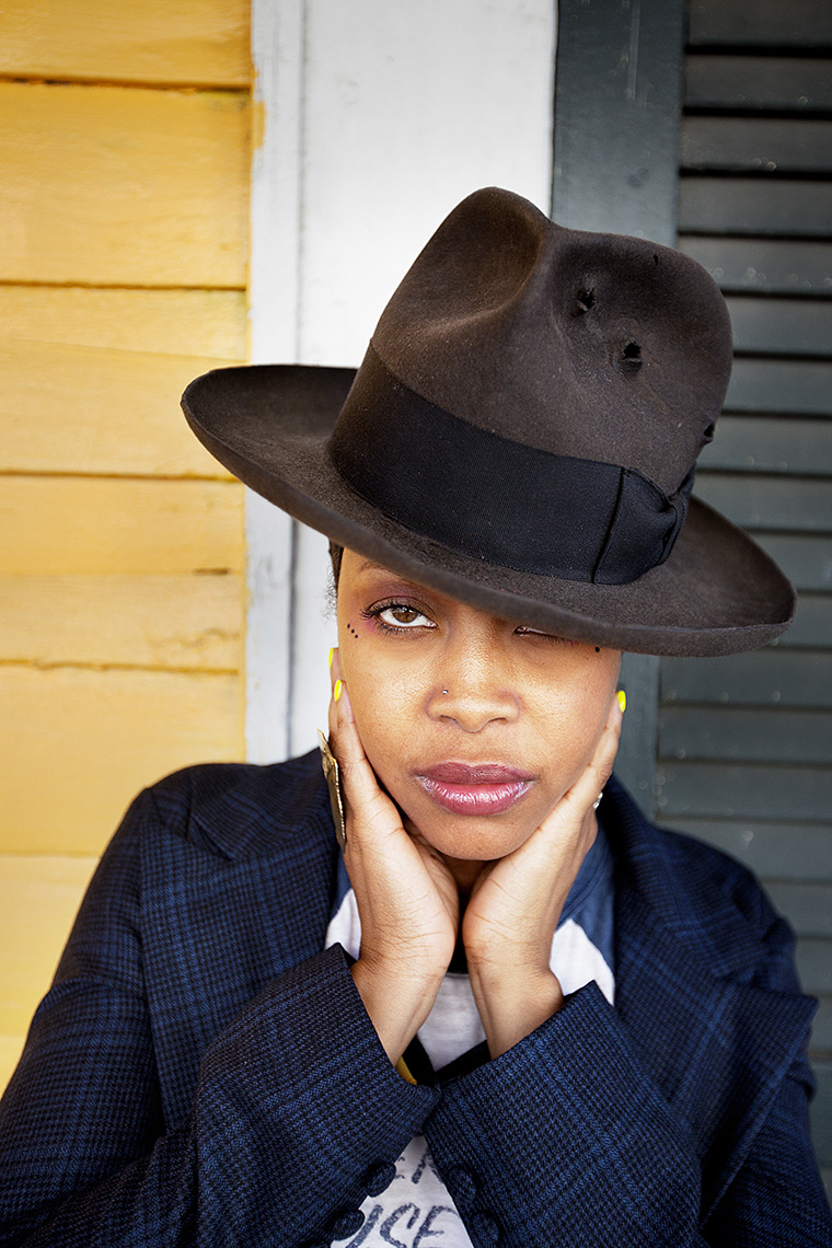 Erykah Badu for Re:Generation Hyundai by Boston based commercial celebrity photographer Brian Nevins