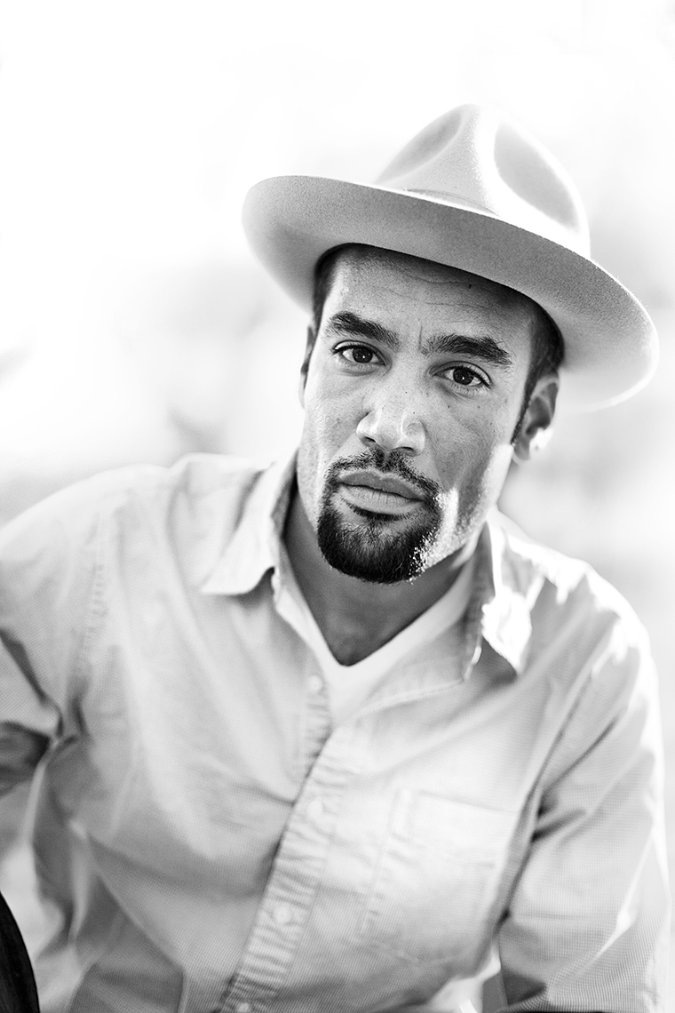 Ben Harper by Boston based commercial celebrity photographer Brian Nevins