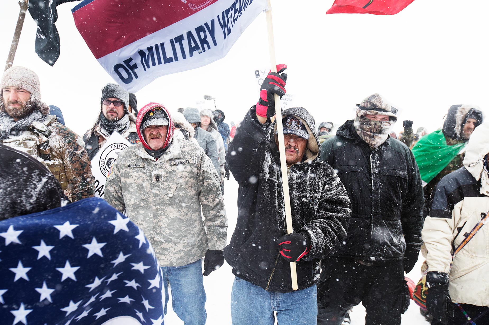 Standing Rock by Boston based commercial portrait photographer Brian Nevins