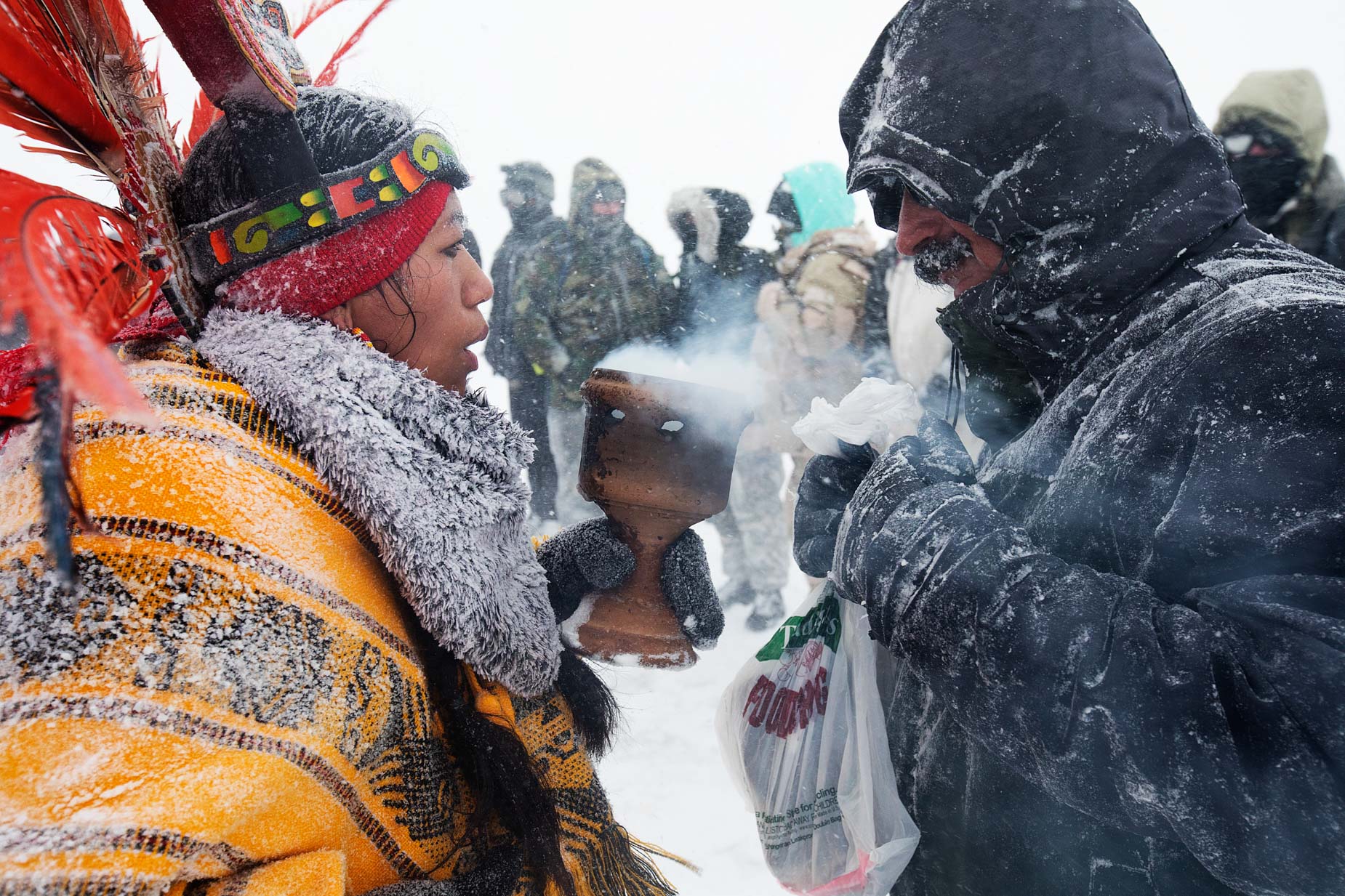 Standing Rock by Boston based commercial portrait photographer Brian Nevins