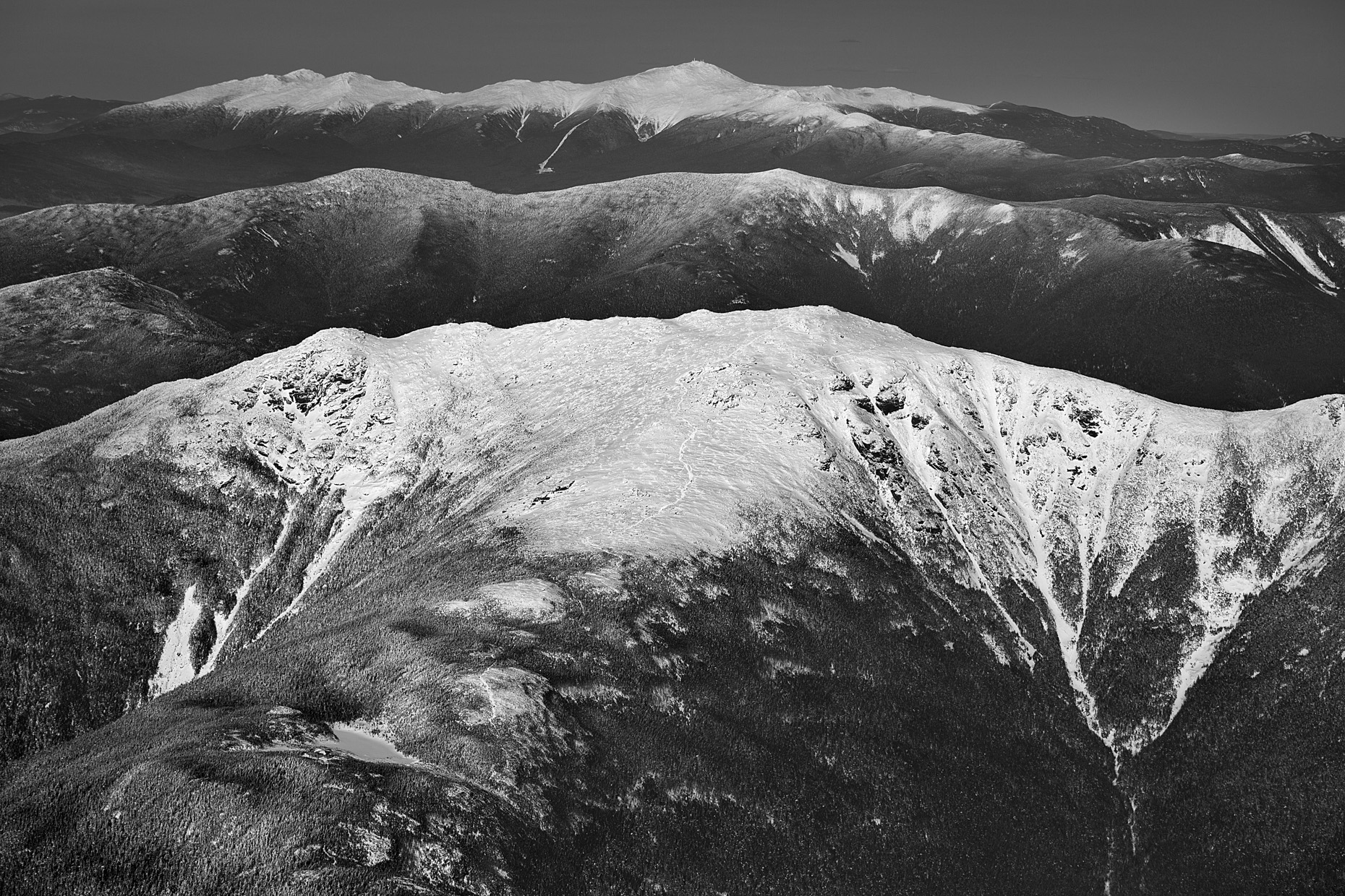 White Mountains winter by New Hampshire based commercial outdoor photographer Brian Nevins