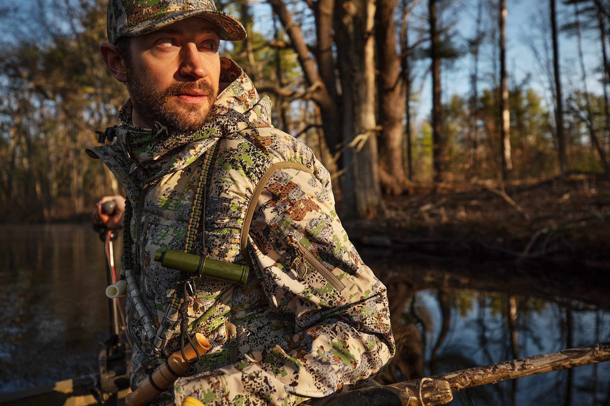 Scotty Lago Hunting by Boston based commercial lifestyle photographer Brian Nevins