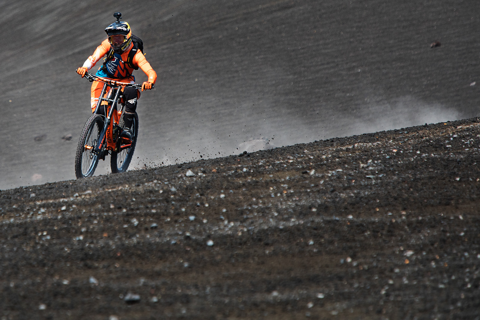 Volcanico mountain bike for Schwalbe and Flor De Cana by Boston based sports photographer Brian Nevins