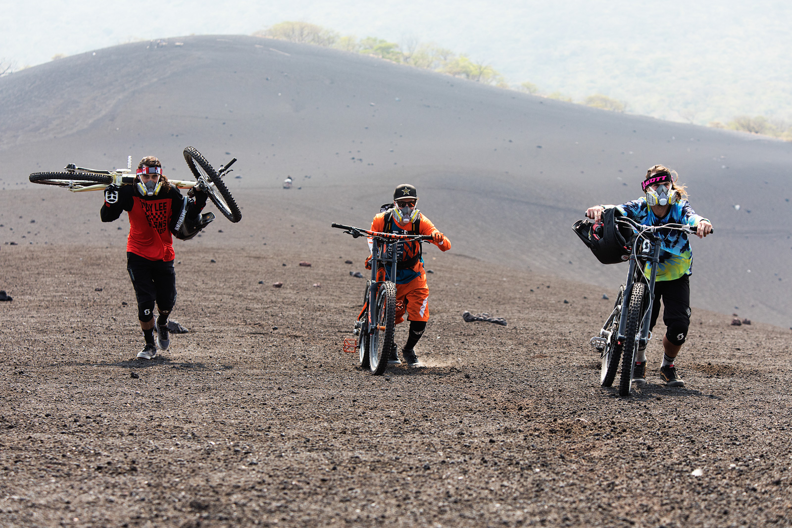 Volcanico mountain bike for Schwalbe and Flor De Cana by Boston based sports photographer Brian Nevins