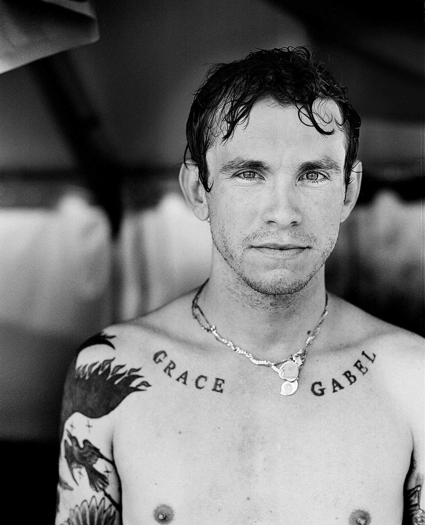 Laura Jane/Tom Gable at Bonnaroo by Boston based commercial athlete and celebrity portrait photographer Brian Nevins